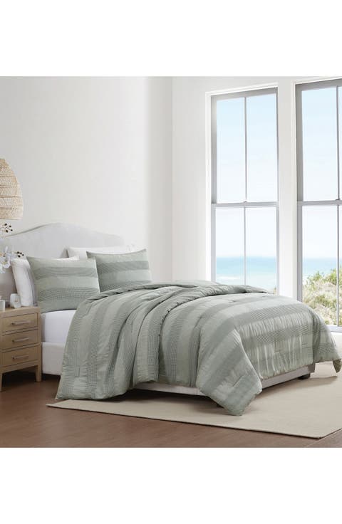 Harbor Stripe 3-Piece Comforter Set