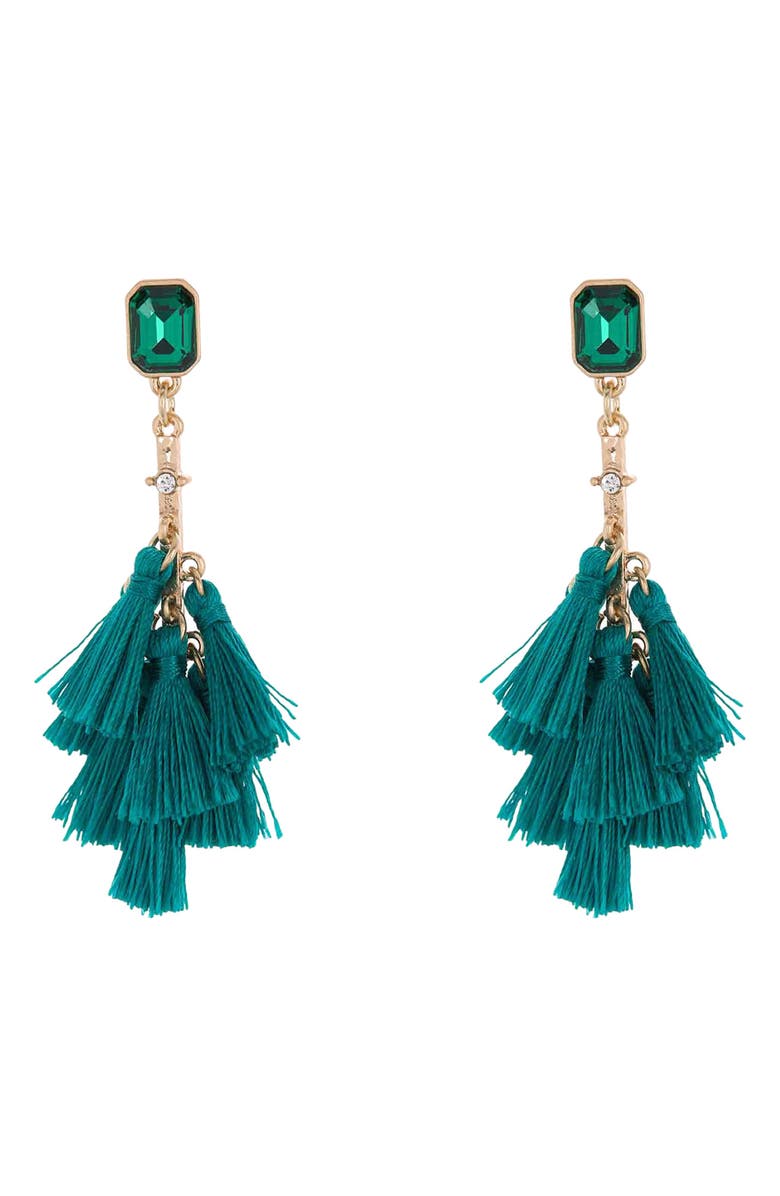 Melrose and Market Tassel Drop Earrings, Main, color, 