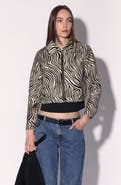 Walter Baker Lucas Calf Hair Leather Jacket
