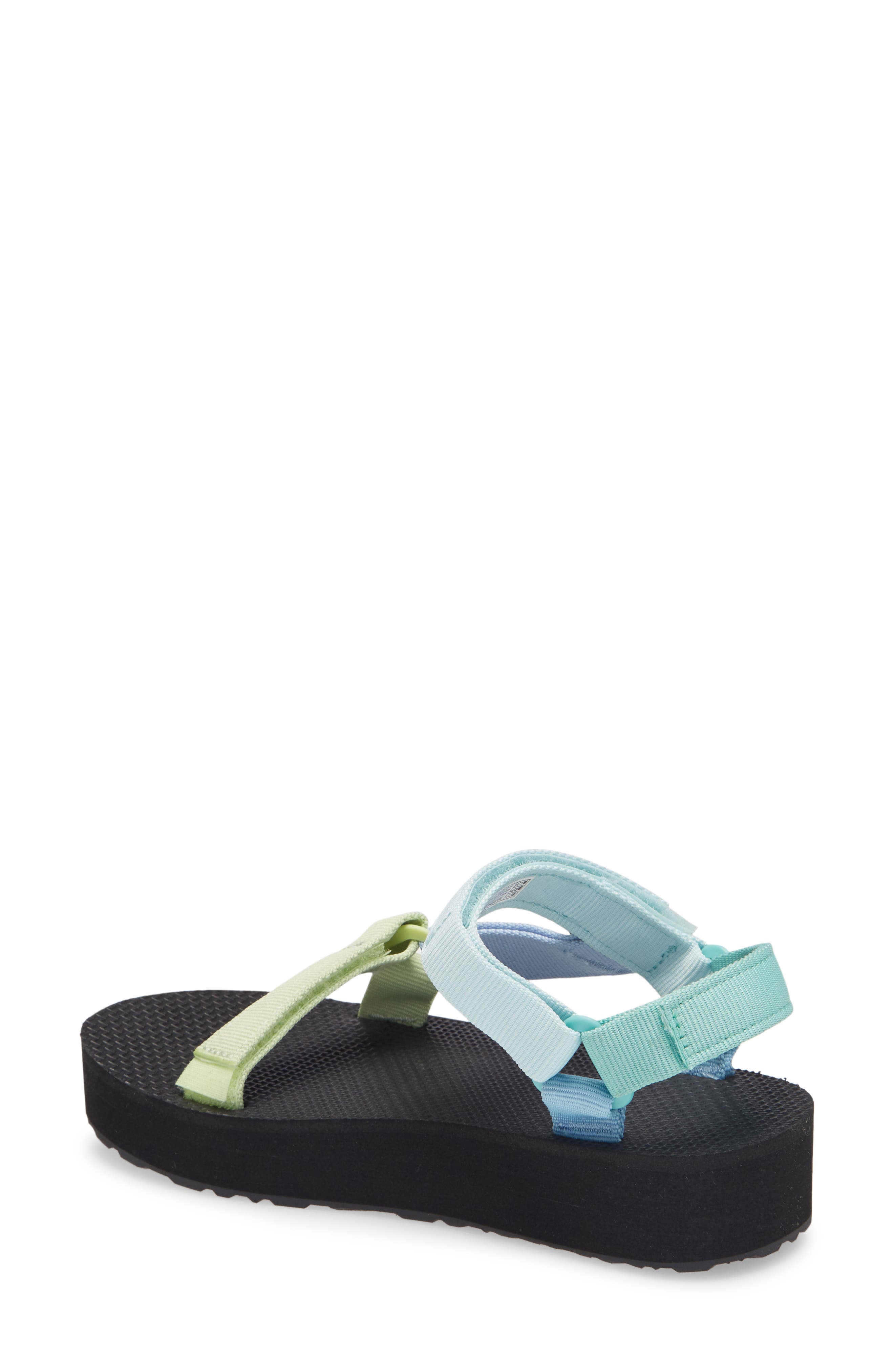 Midform Universal Sandal, Alternate, color, LIGHT GREEN MULTI