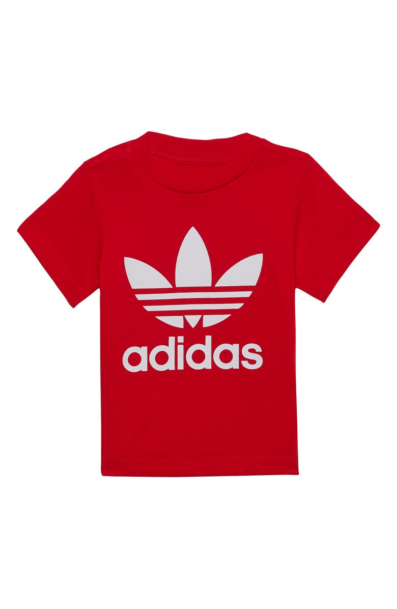 adidas Kids' Trefoil Graphic Tee, Main, color, 