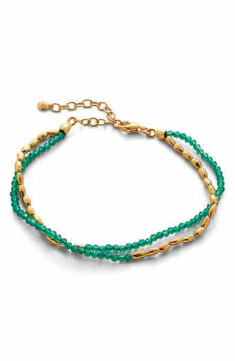 Monica Vinader Mini Nugget Beaded Layered Bracelet