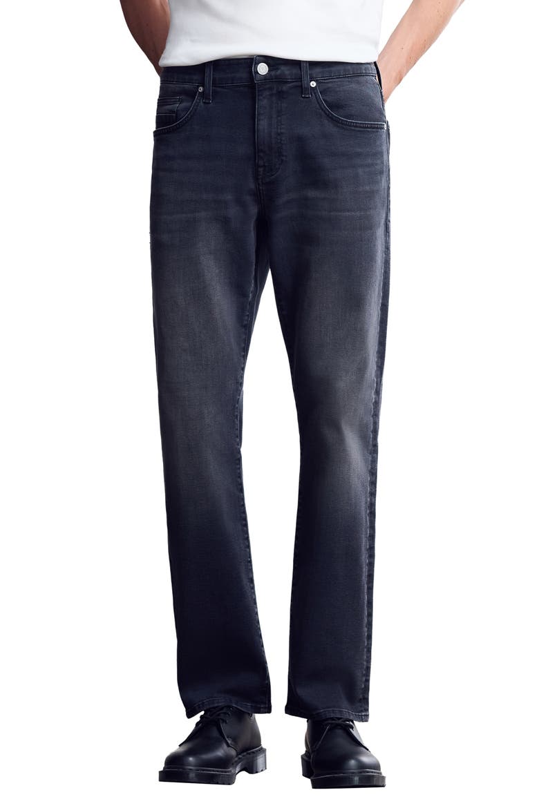 Roam Relaxed Straight Leg Jeans, Main, color, DARK SMOKE DENIM