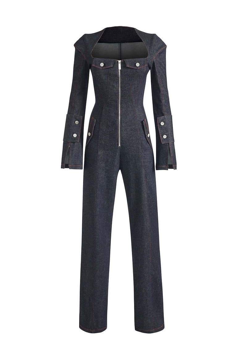 Harvey Jumpsuit, Alternate, color, Deep Blue