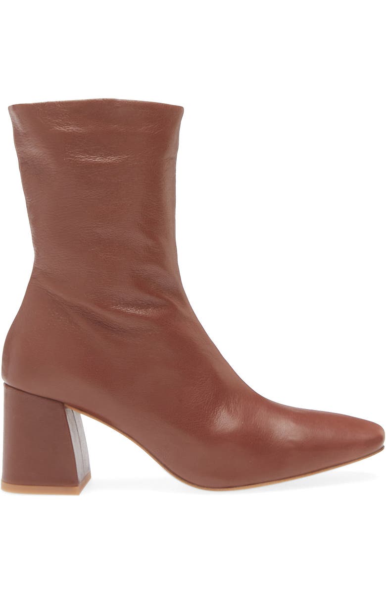 Pedro Garcia Ilisa Block Heel Boot, Alternate, color, Auburn Leather