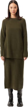 GOBI Mongolian Cashmere Cashmere Sweater with Side Zippers