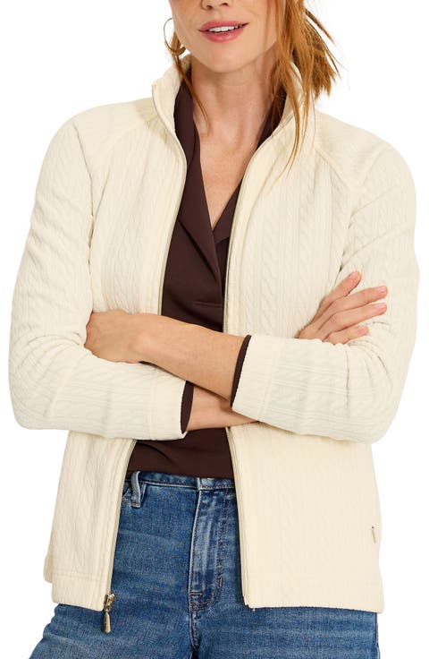 Aruba Cozy Cable Full Zip Sweatshirt