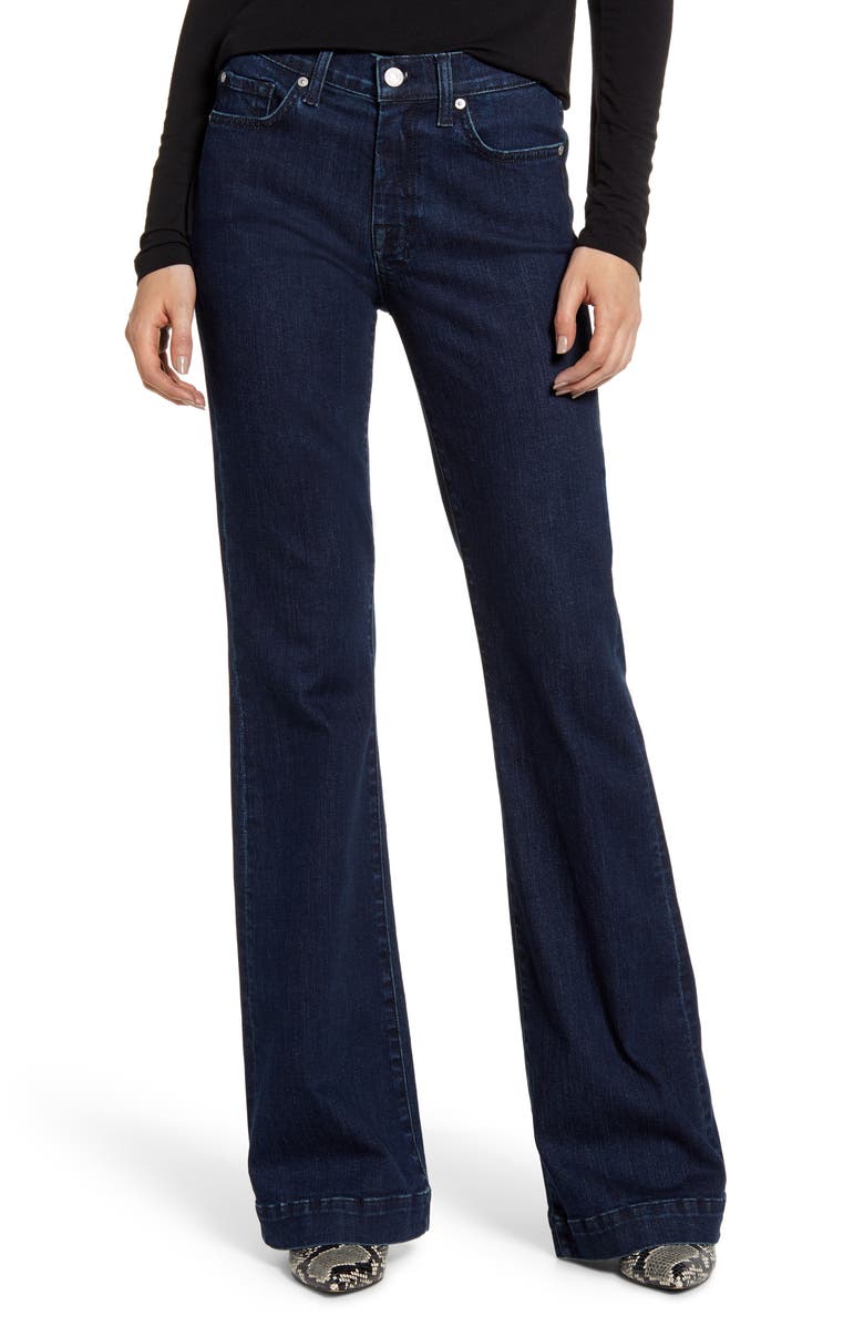 7 For All Mankind <sup>®</sup> Dojo Flare Jeans, Main, color,