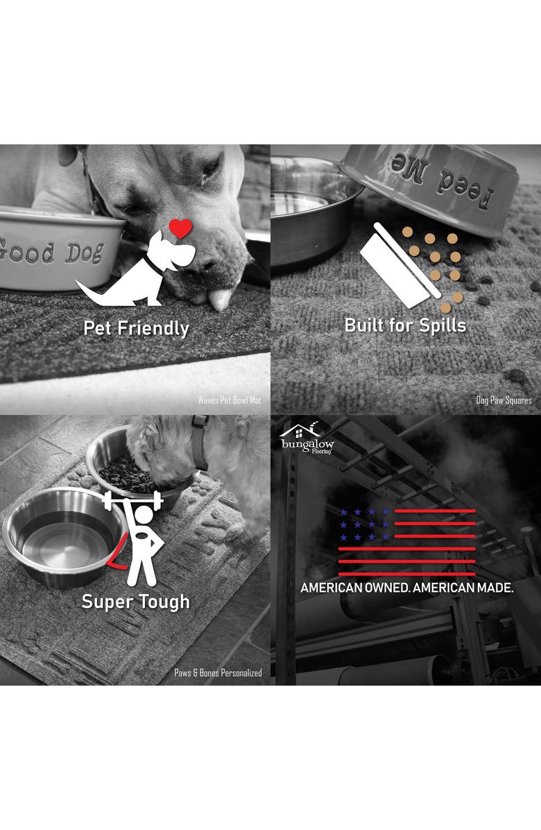 Bungalow Flooring WaterHog Cordova Floor Mat, Alternate, color, Charcoal