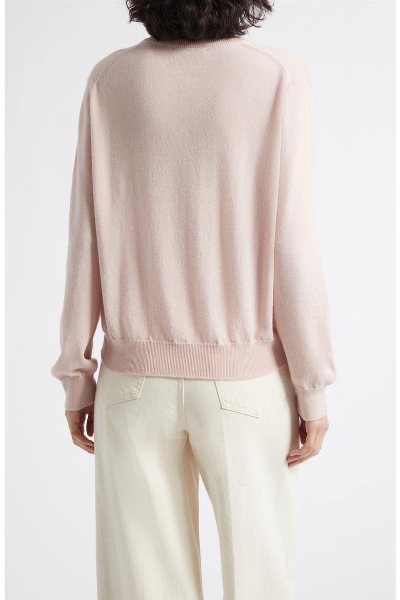 Lunan Cashmere Crewneck Sweater, Alternate, color, HIGHLAND ROSE