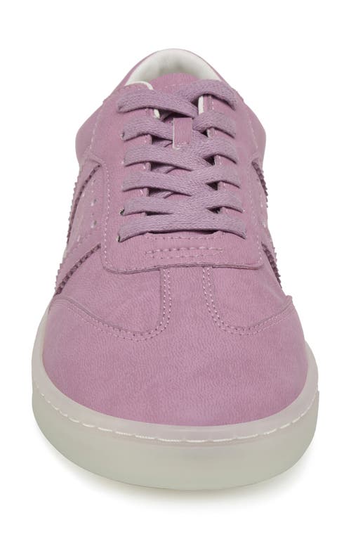 Jslides Hattie Perforated Low Top Sneaker In Purple