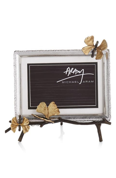Butterfly Ginkgo Easel Picture Frame