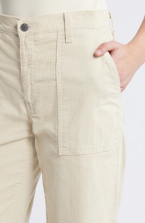 AG AG SAIGE MID RISE WIDE LEG CORDUROY PANTS 