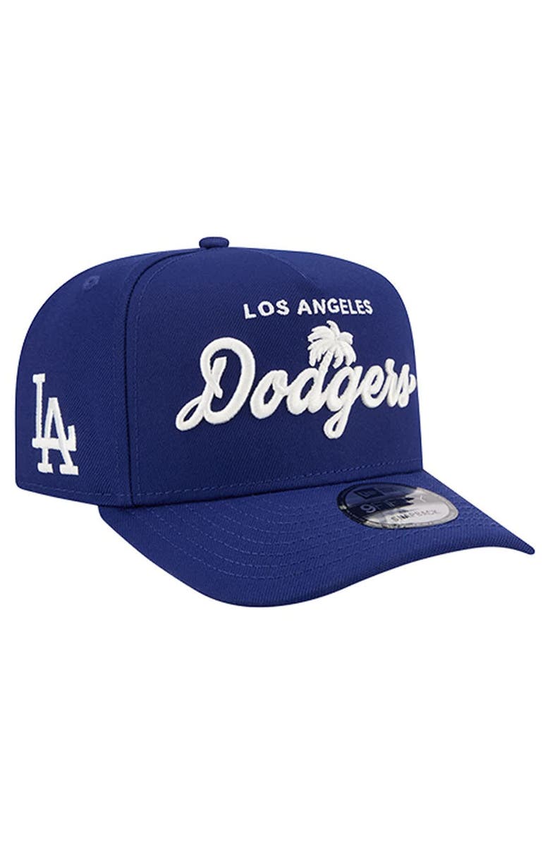 New Era Men's New Era  Royal Los Angeles Dodgers Local Play A-Frame 9FIFTY Snapback Hat, Main, color, 