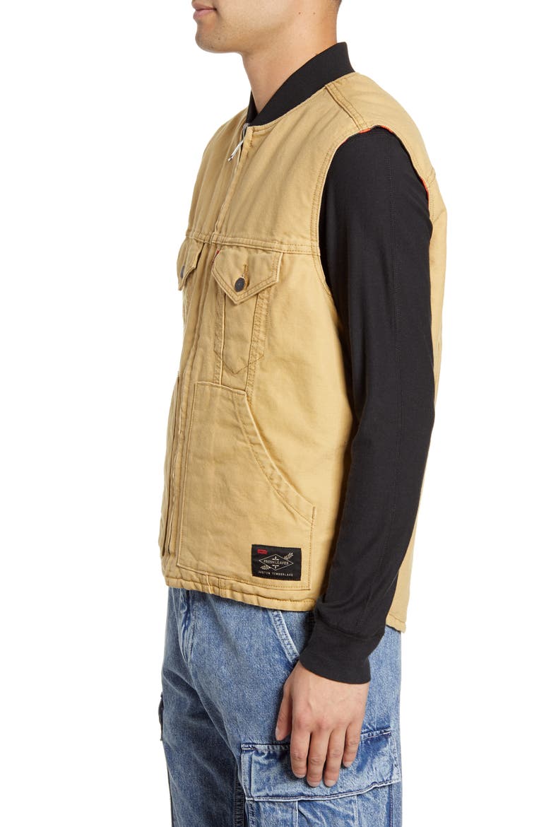 Levi's® x Justin Timberlake Reversible Vest, Alternate, color, CANVAS/ CAMO