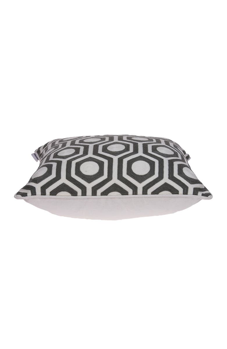 PARKLAND COLLECTION Ursae Traditional Pillow - 20" x 20" - Grey, Alternate, color, Grey