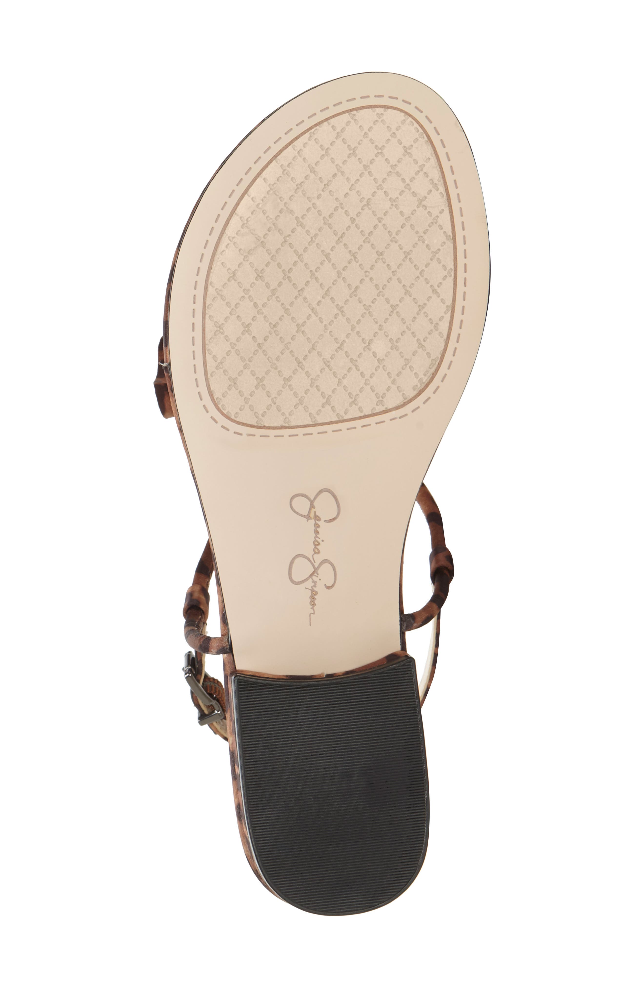 Jessica Simpson Kirah Sandal, Alternate, color, Natural Satin