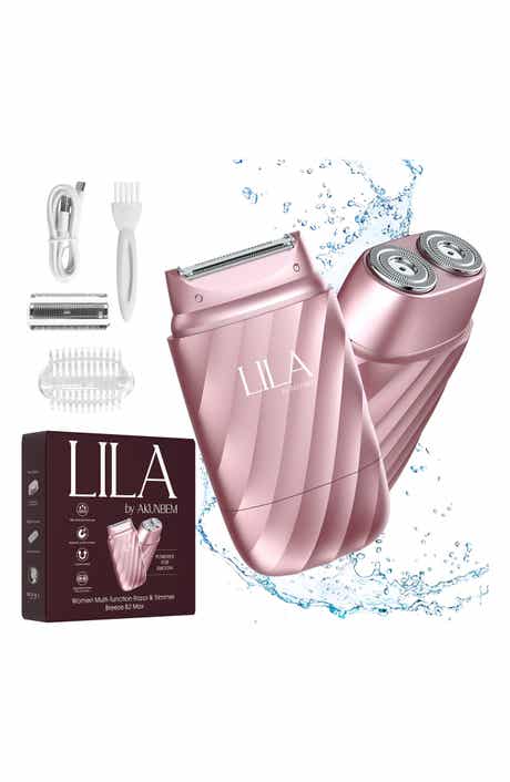 LILA BY AKUNBEM Breeze B2 Max Painless 3-in-1 Multifunction Body & Facial Hair Shaver
