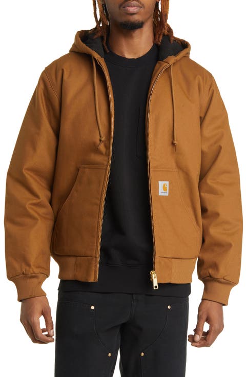 Active Canvas Hooded Jacket