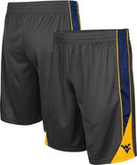 COLOSSEUM Men's Colosseum Charcoal West Virginia Mountaineers Team Turnover Shorts