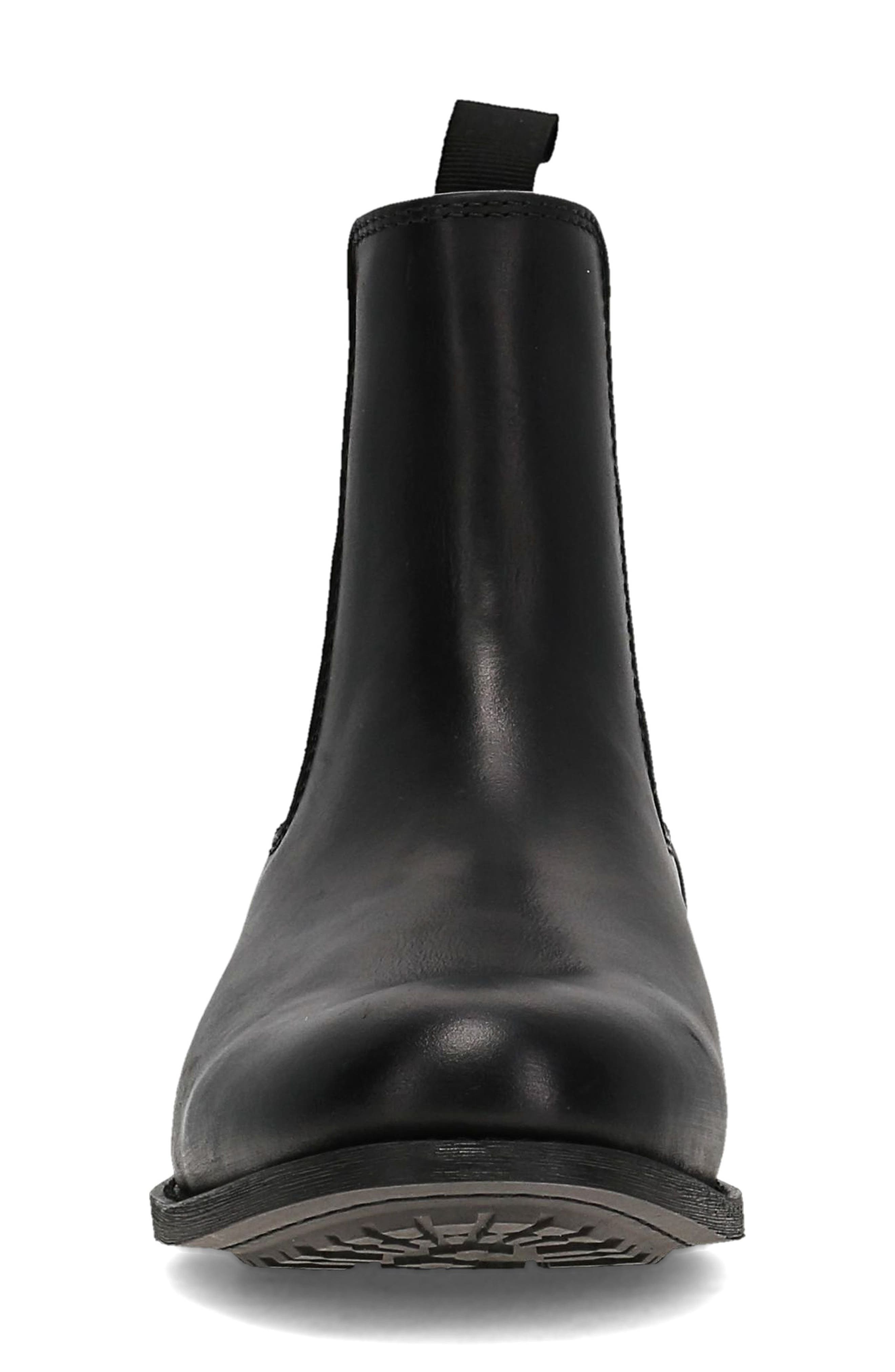 Hank Chelsea Boot, Alternate, color, BLACK