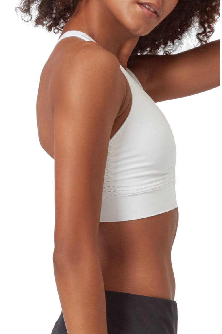 Stamina Sports Bra, Alternate, color, WHITE