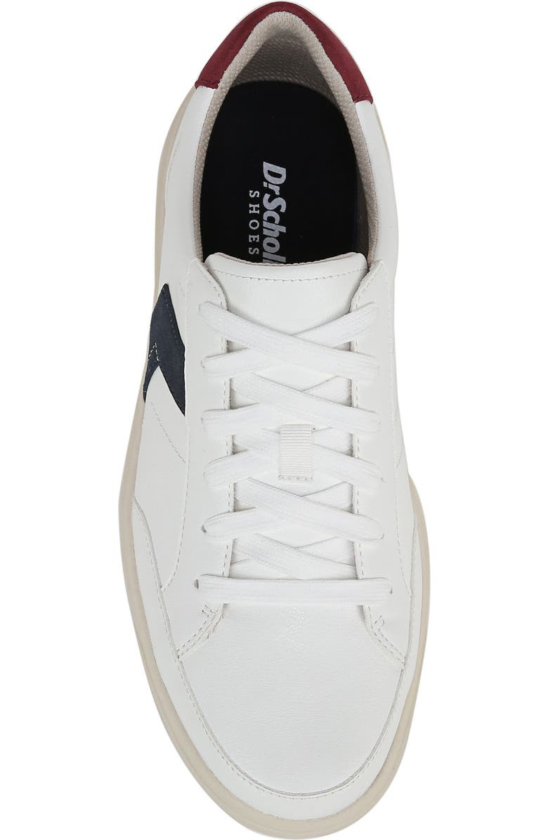 Dr. Scholl's Madison Low Top Sneaker, Alternate, color, White/ Navy