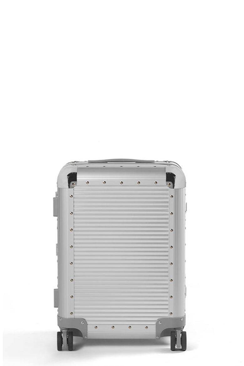 Bank S Spinner 55M Suitcase, Alternate, color, Moonlight Silver