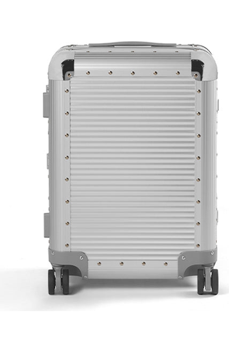 FPM - Fabbrica Pelletterie Milano - US Bank S Spinner 55M Suitcase, Alternate, color, Moonlight Silver
