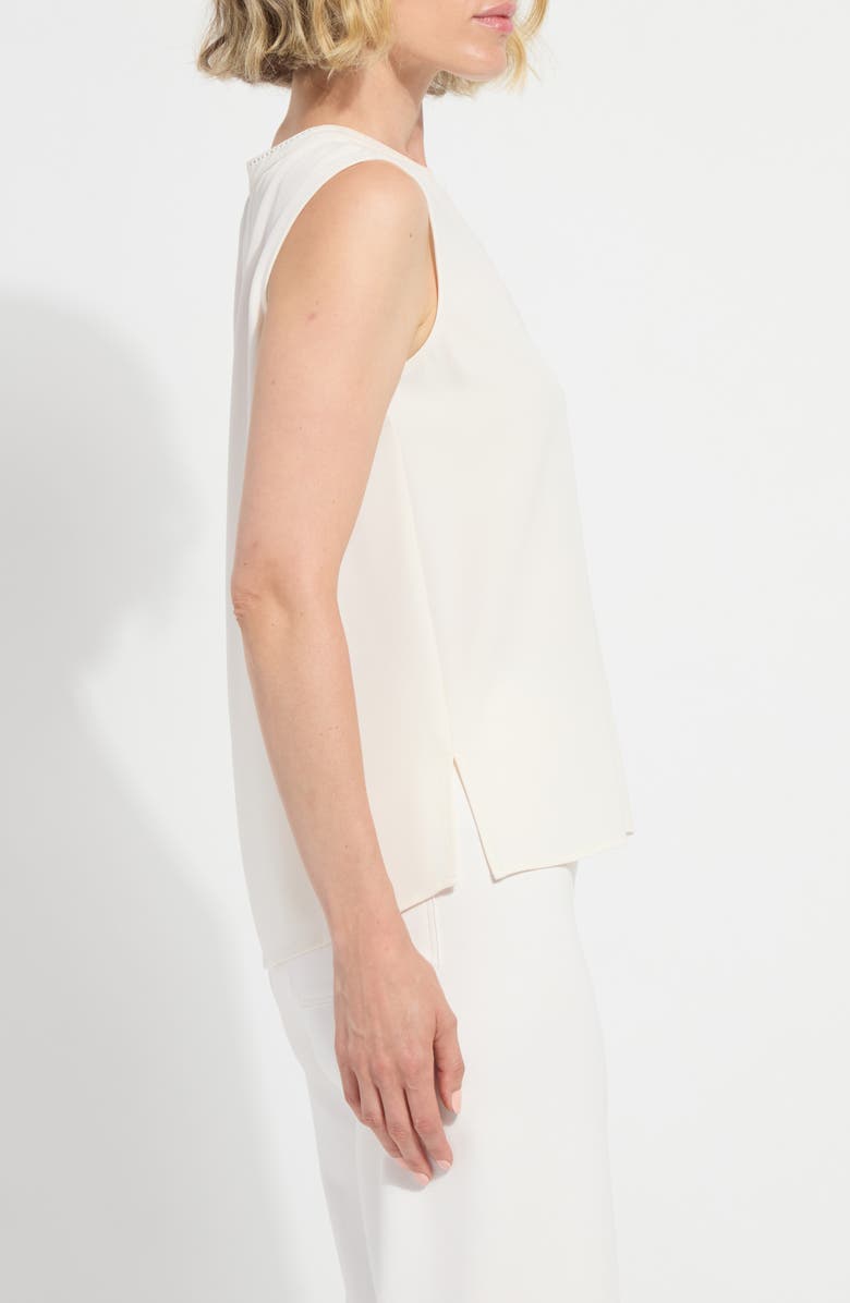 Lysse Kavita Contrast Stitch Sleeveless Top, Alternate, color, 