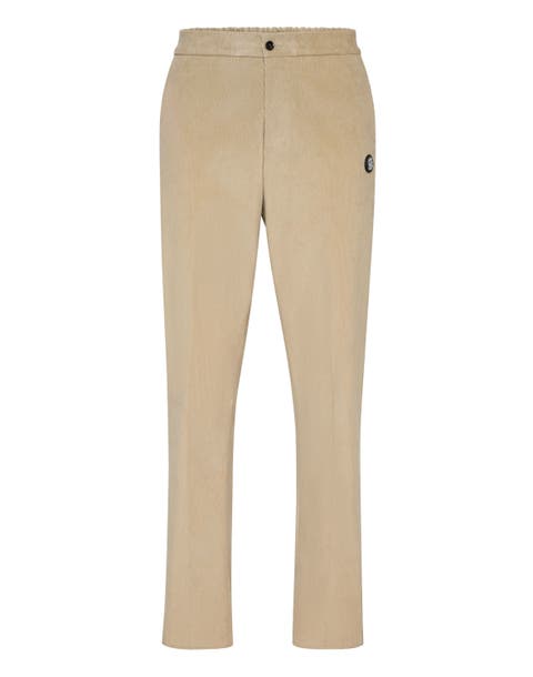 Corduroy Relaxed Fit Jogging Trousers Men