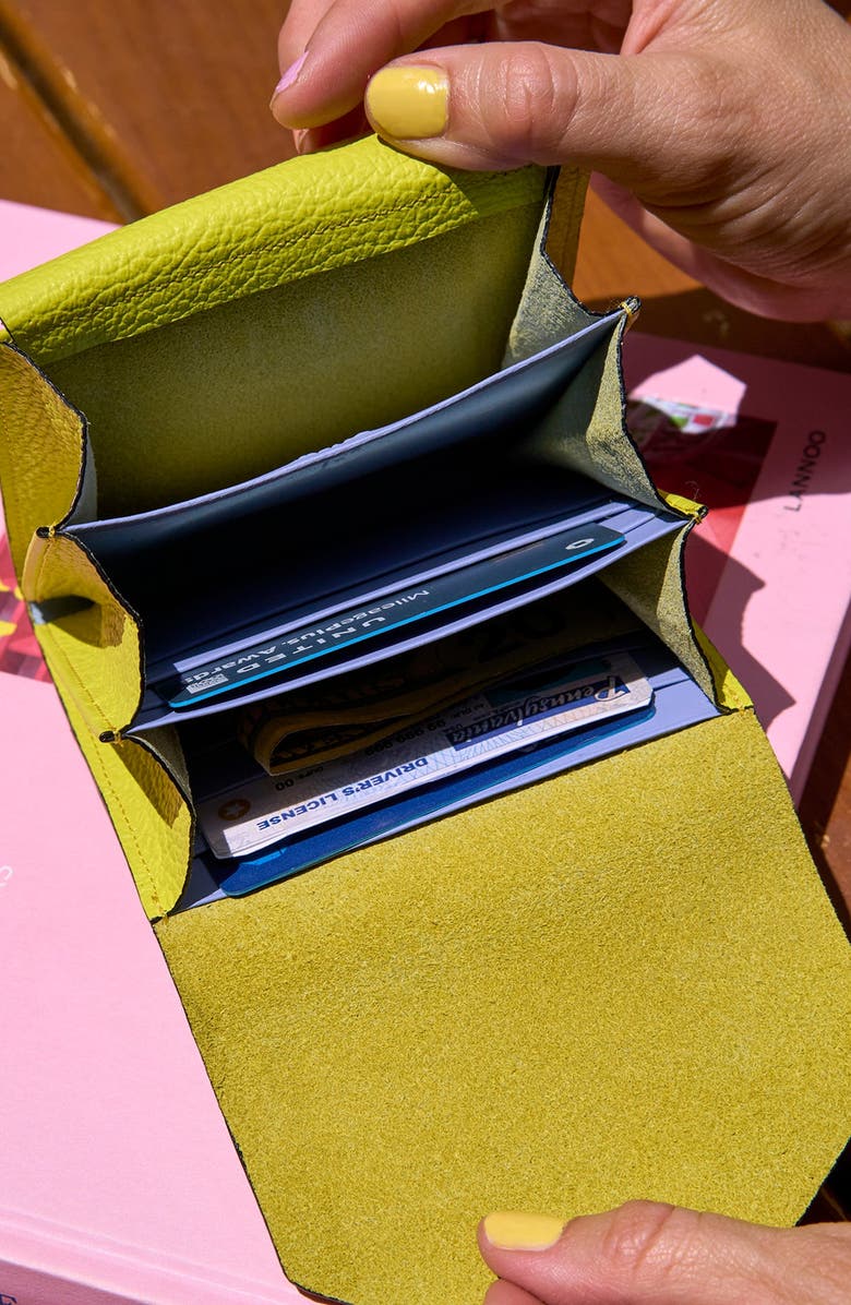 Tusk Ascot Origami Wallet, Alternate, color, Lime