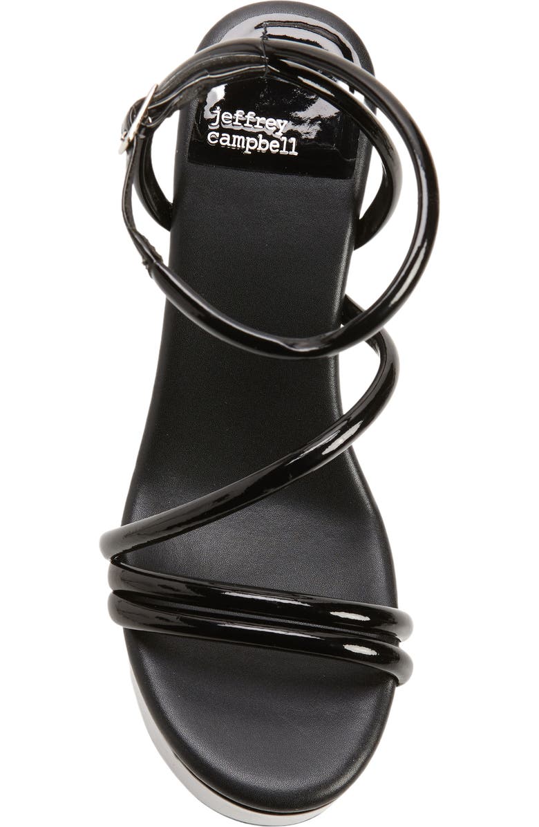 Jeffrey Campbell Mamba Platform Ankle Strap Sandal, Alternate, color,