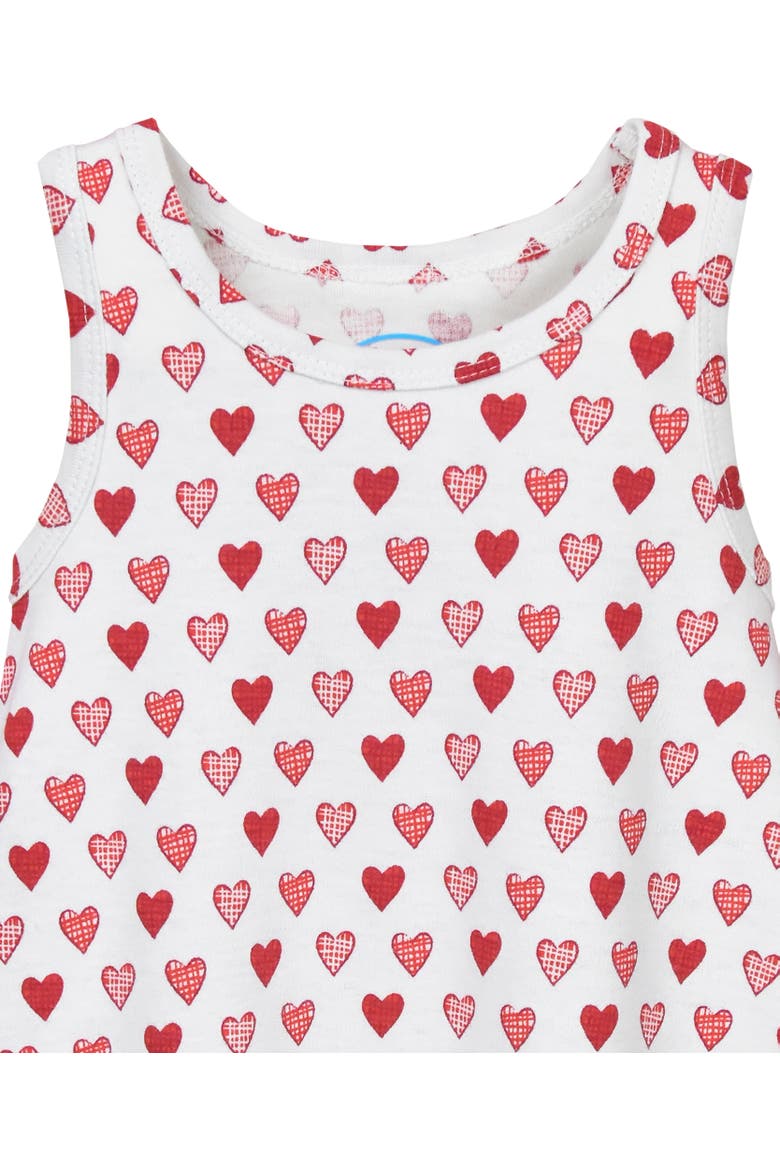 Sleeveless Hi Lo Nightgown, Alternate, color, Gingham Hearts