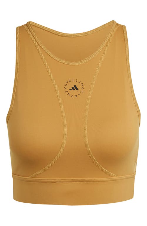 Adidas By Stella Mccartney Tst Crop Tank In Orange
