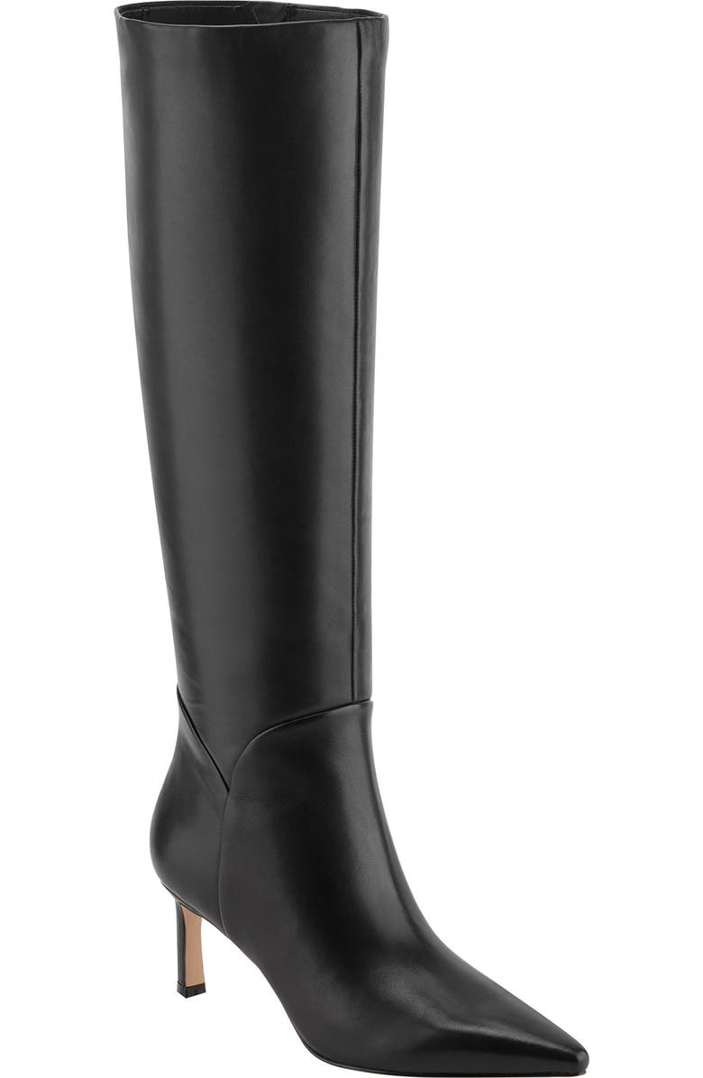 Marc Fisher LTD Sabrina Knee High Boot, Main, color, Black