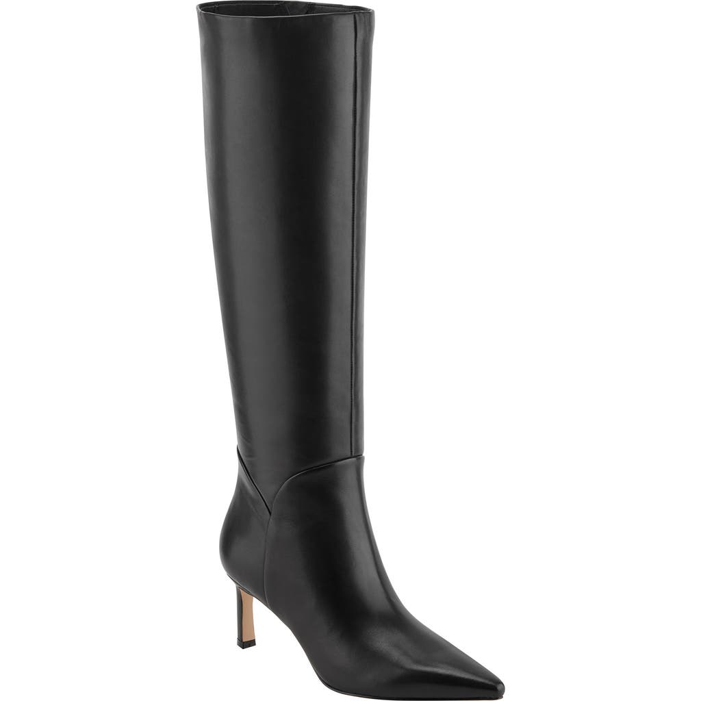 Marc Fisher Sabrina Knee High Boot In Black
