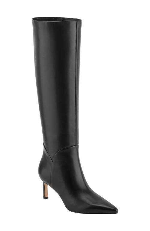 Marc Fisher Sabrina Knee High Boot In Black