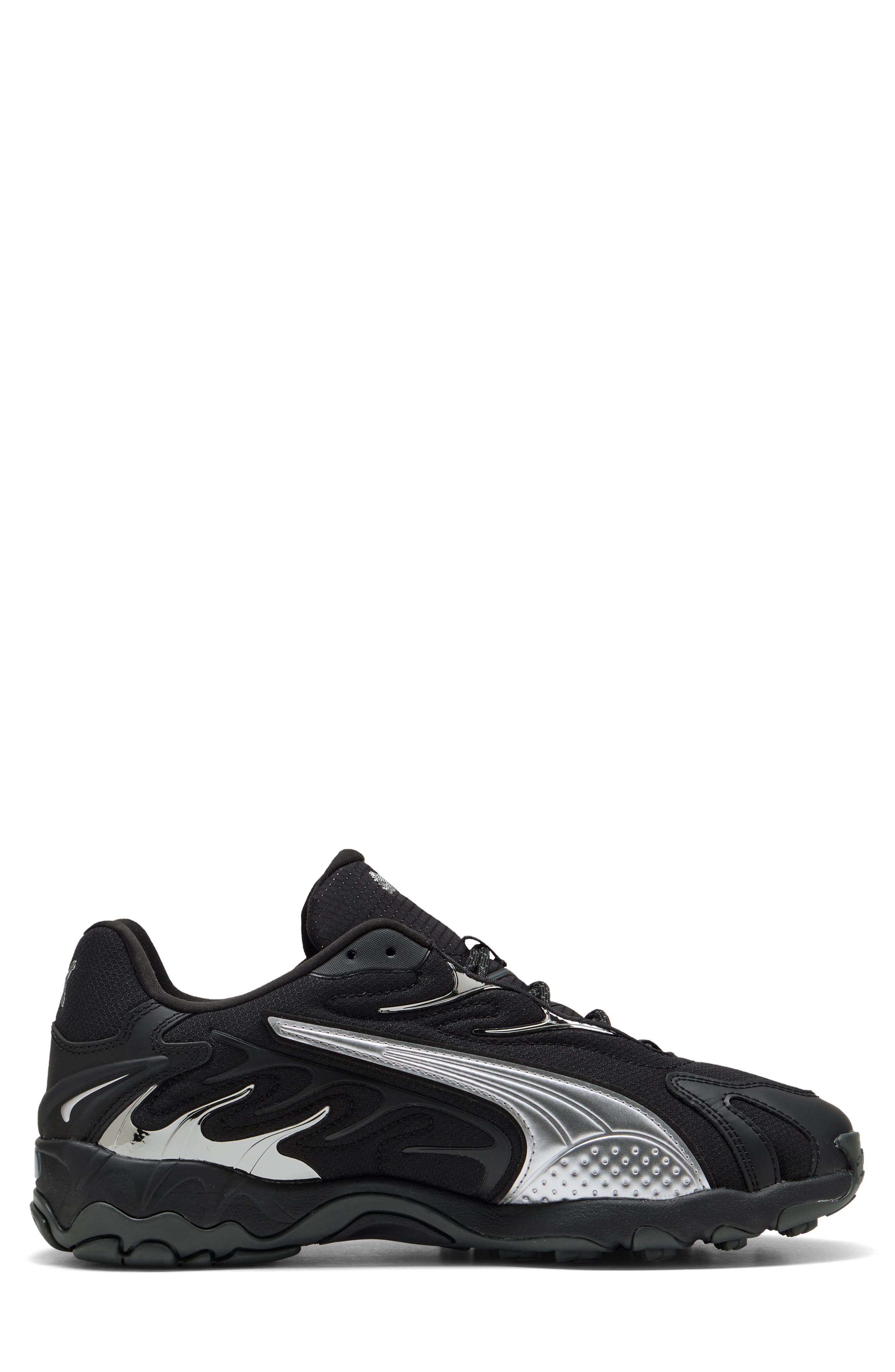 PUMA Inhale Smile Sneaker, Alternate, color, Puma Black/ Puma Silver