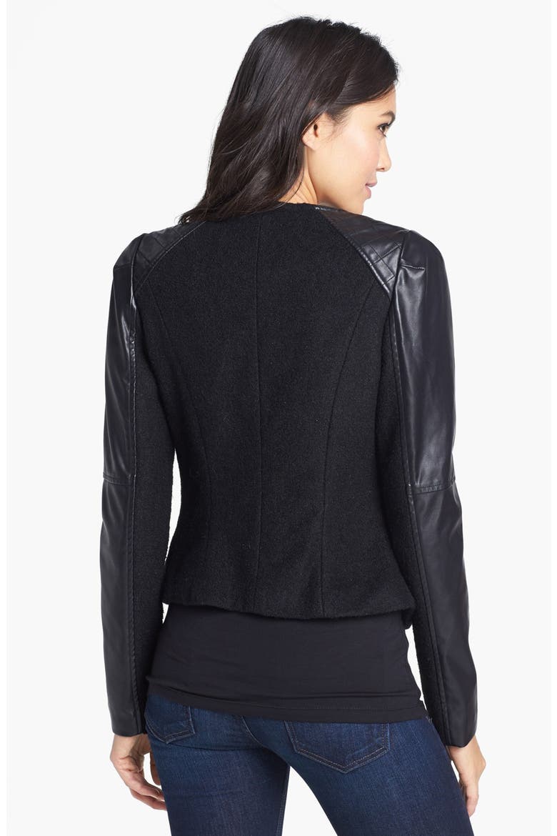 'Litter' Jacket, Alternate, color, BLACK