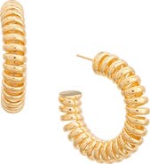 Juvell Coiled Hoop Earrings