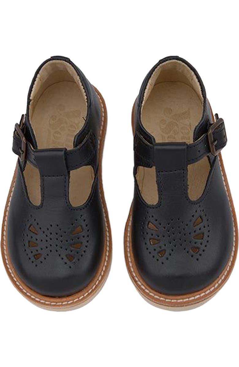 Young Soles Rosie Kids T-Bar Shoe, Alternate, color, Black