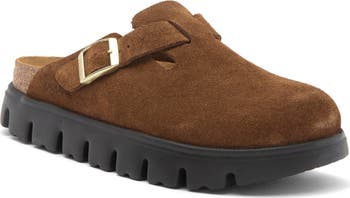 Shops birkenstock platform clogs