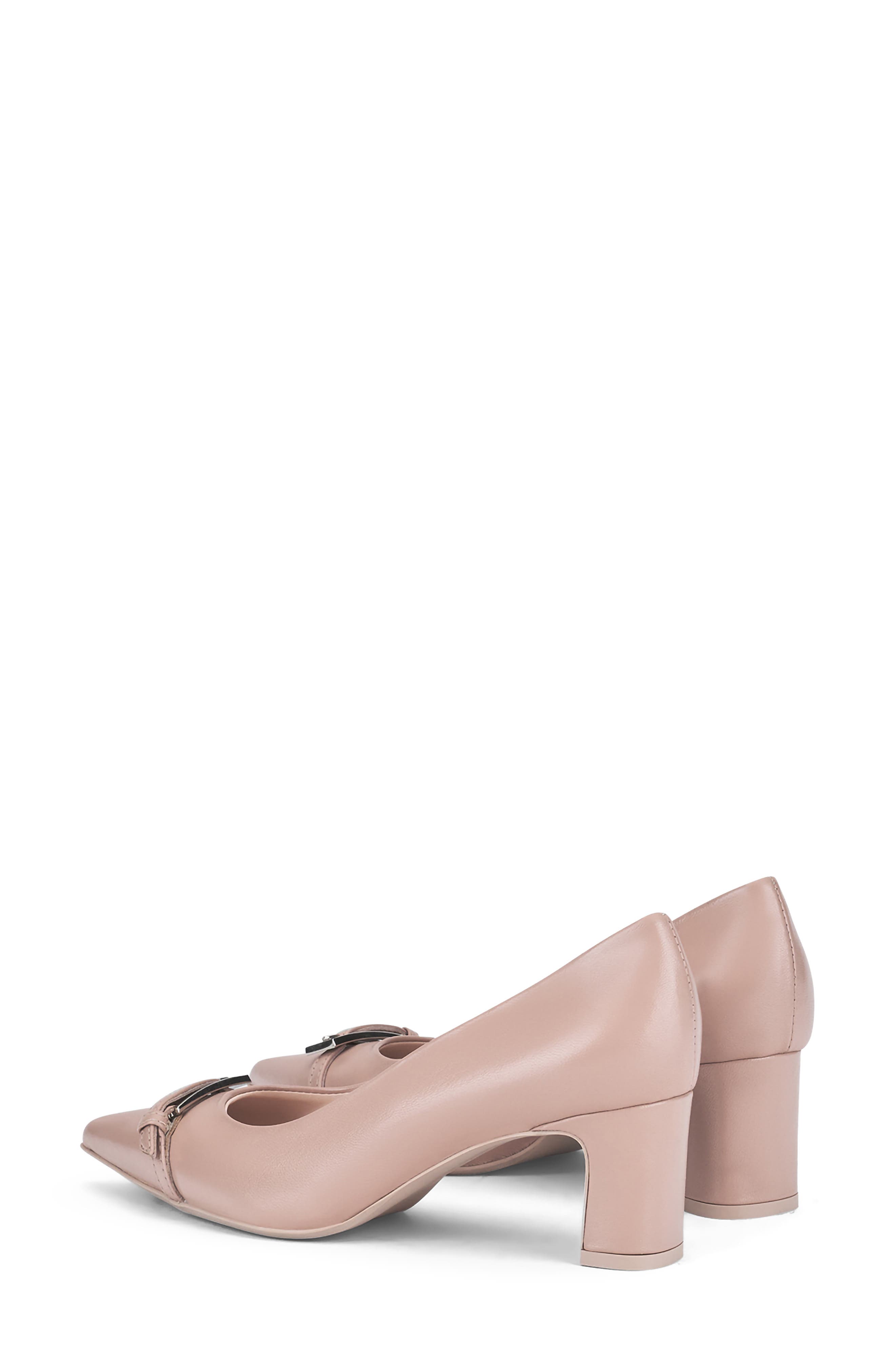 AGL Didi Leather Pump, Alternate, color, Biscuit