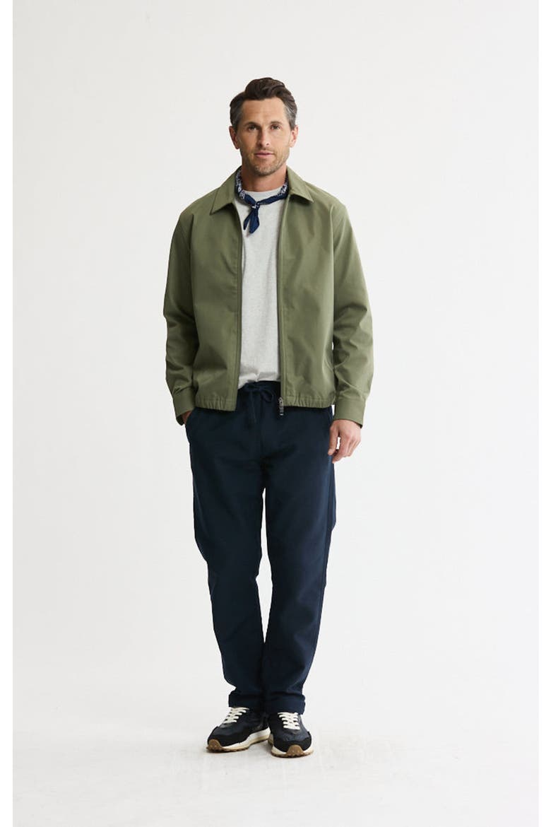 Tech Twill Zip Up Jacket, Alternate, color, Olive