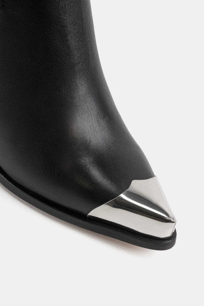 Dante Women
s Exclusive Leather Ankle Boots Firehouse, Alternate, color, Black