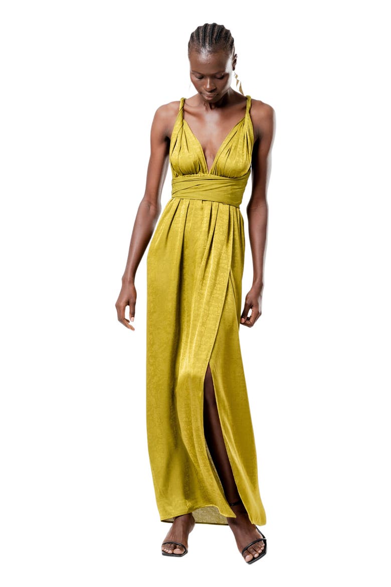 Mailys Dress, Alternate, color, Ayel Olive