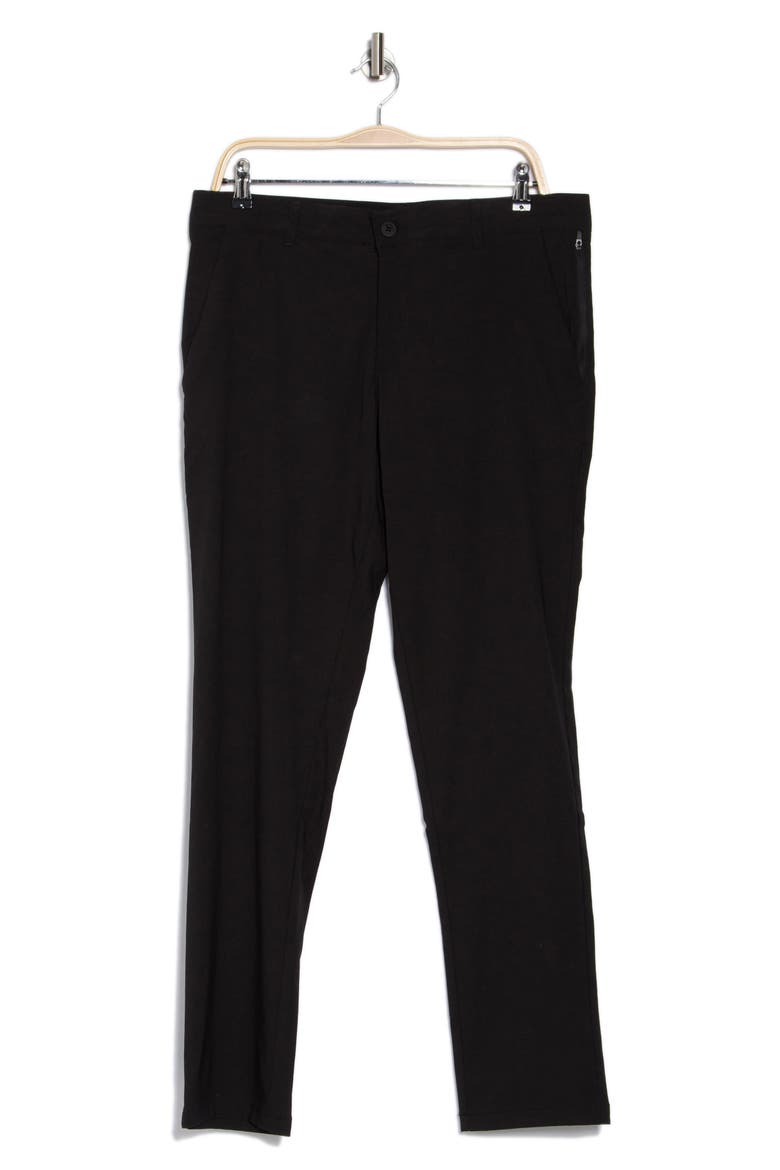 Essential Tech Chino Pants, Alternate, color, BLACK