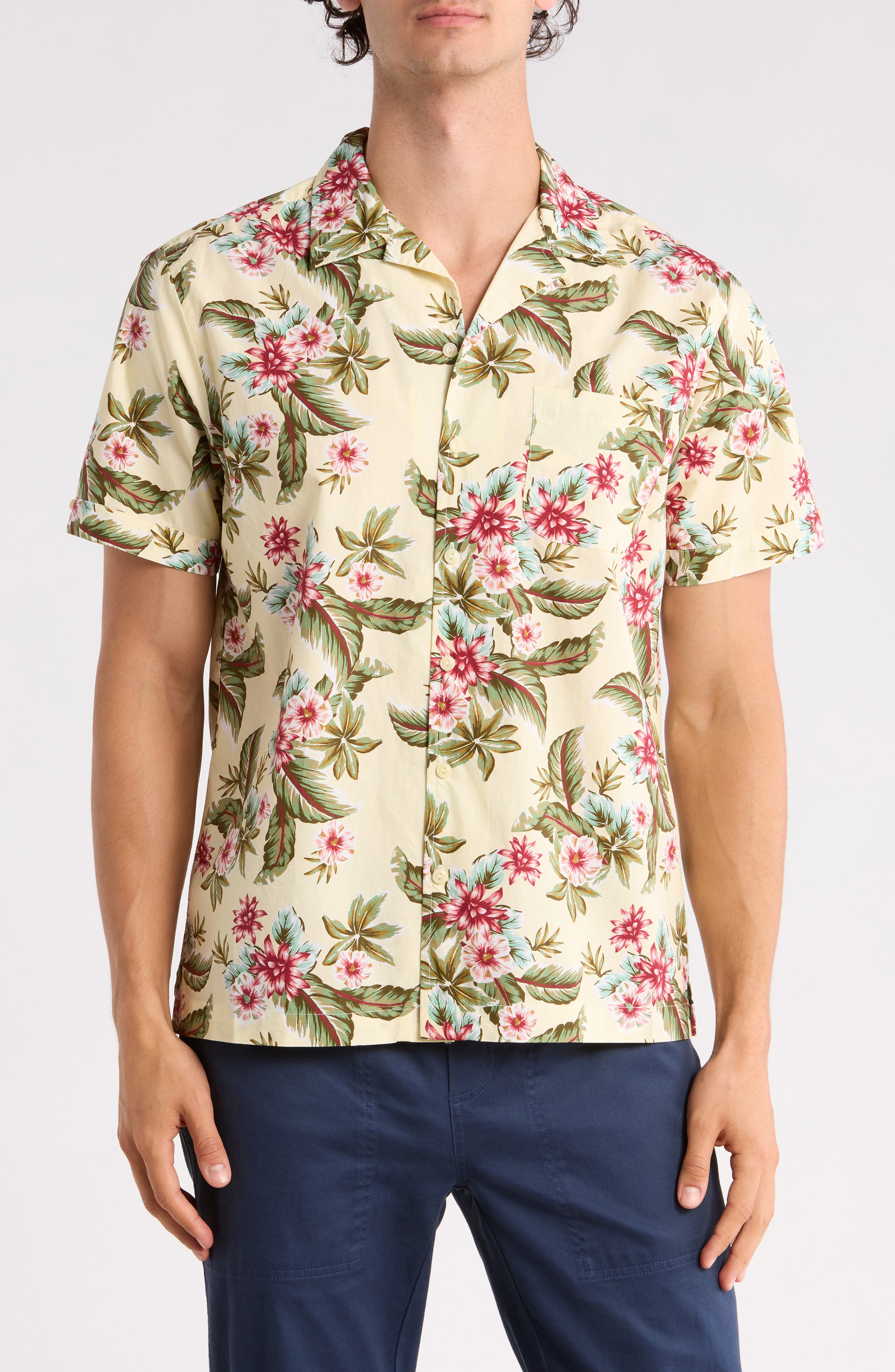Brooks Brothers Short Sleeve Tropical Shirt