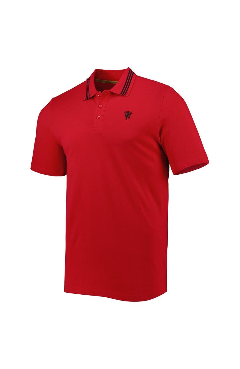 adidas Men's adidas Red Manchester United Club Polo, Alternate, color, Red